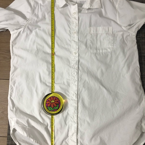 NEW with tags Muji cotton Wht shirt womens M/ L  (1st pic is mine/2nd for sale) - Picture 9 of 9